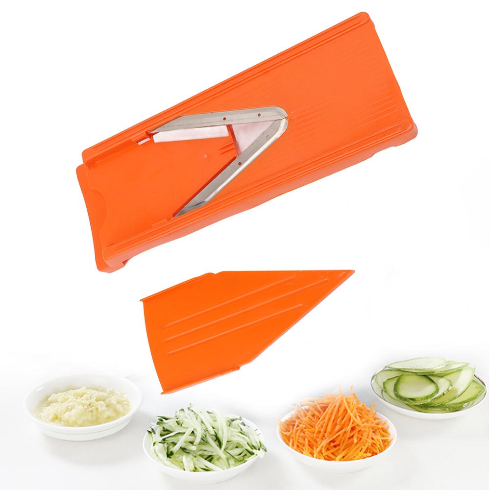 Mandoline Slicer Guard - Affettatrice Mandolina in ABS Arancione con