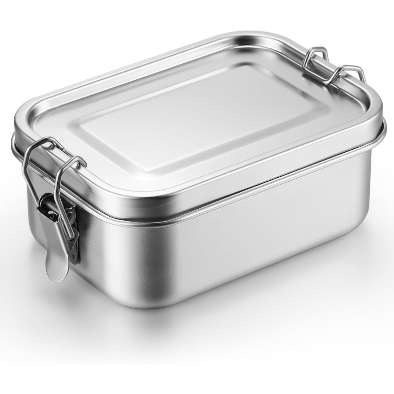 Meal Prep Lunch Boxes - Contenitori per Alimenti in Acciaio Inossidabile