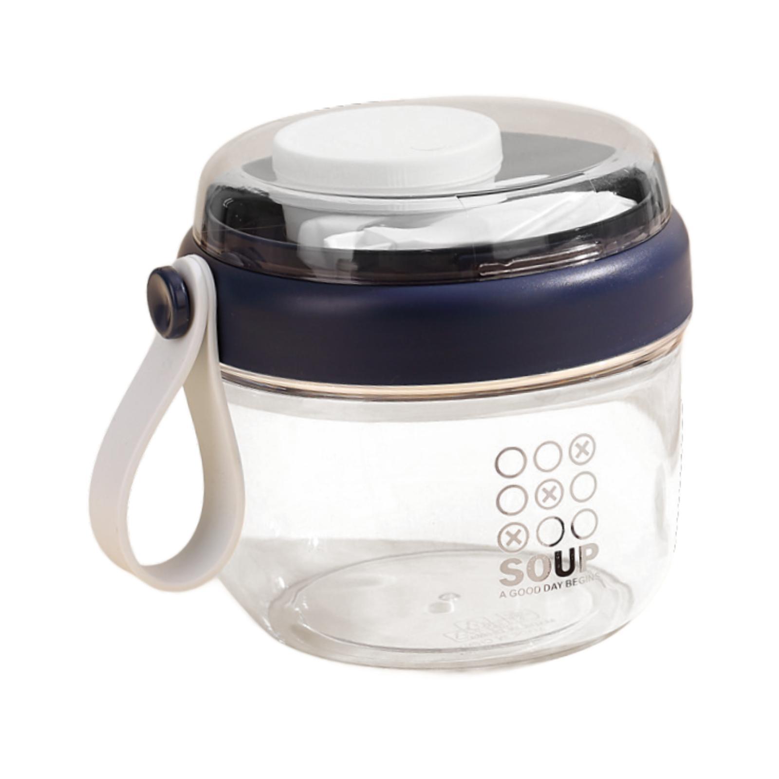 Meal Prep Yogurt Containers - Contenitore per Insalata con Coperchio e