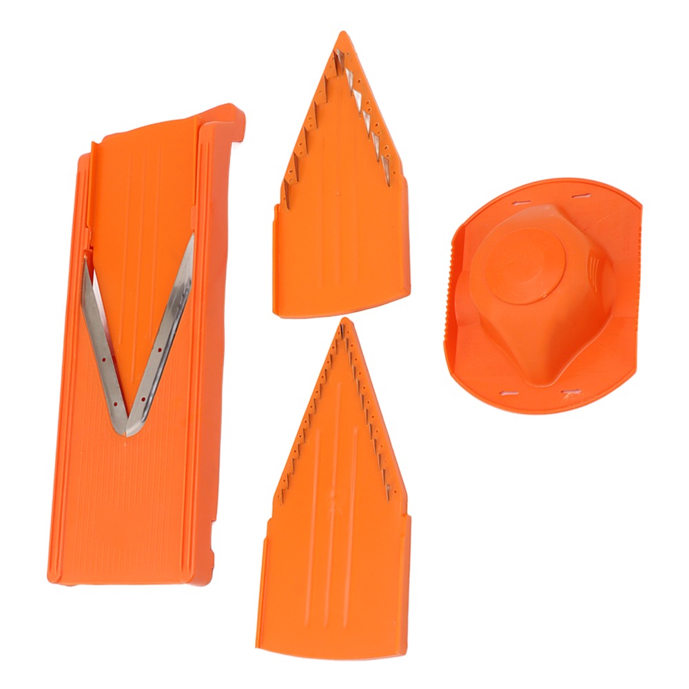 Mandoline Slicer Guard - Tagliaverdure a mandolina in ABS arancione