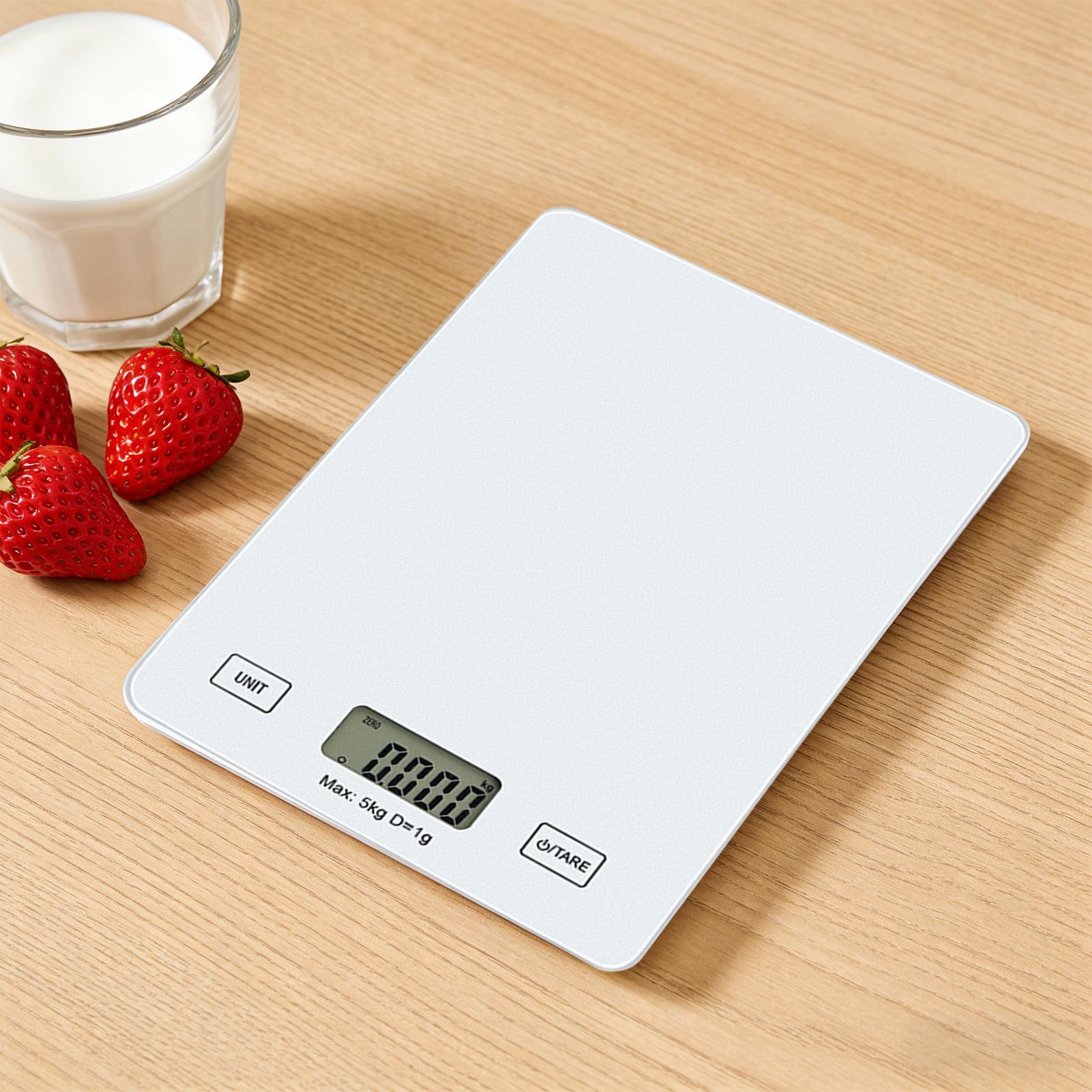 Portion Scale Digital - Bilancia da cucina con display LCD,