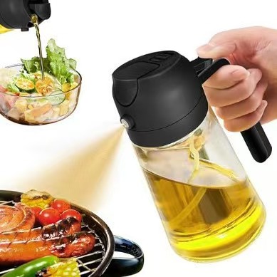 Herb Keeper Bottle - Lattina spray per olio da 470