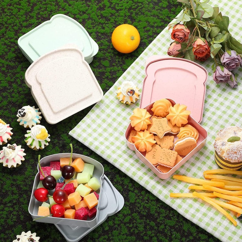 1/4 pezzi contenitore per sand - Meal Prep Lunch Boxes recensione e prezzo