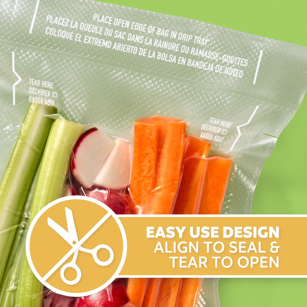 Sacchetti sottovuoto FoodSaver - Meal Prep Vacuum Seal recensione e prezzo