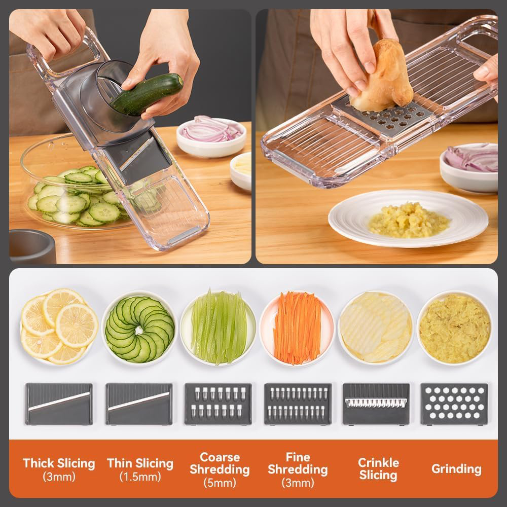 LMETJMA Affettatrice Mandolina - Mandoline Slicer Guard recensione e prezzo