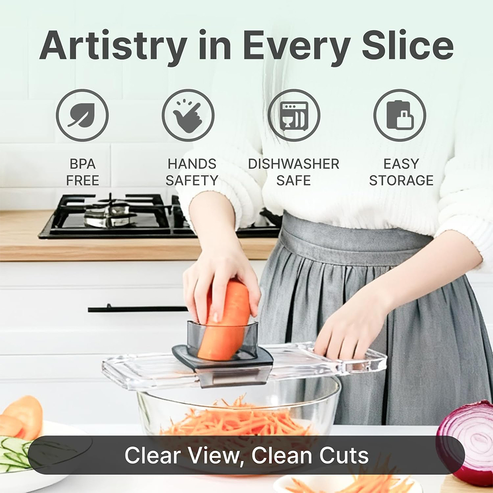 LMETJMA Affettatrice Mandolina - Mandoline Slicer Guard recensione e prezzo