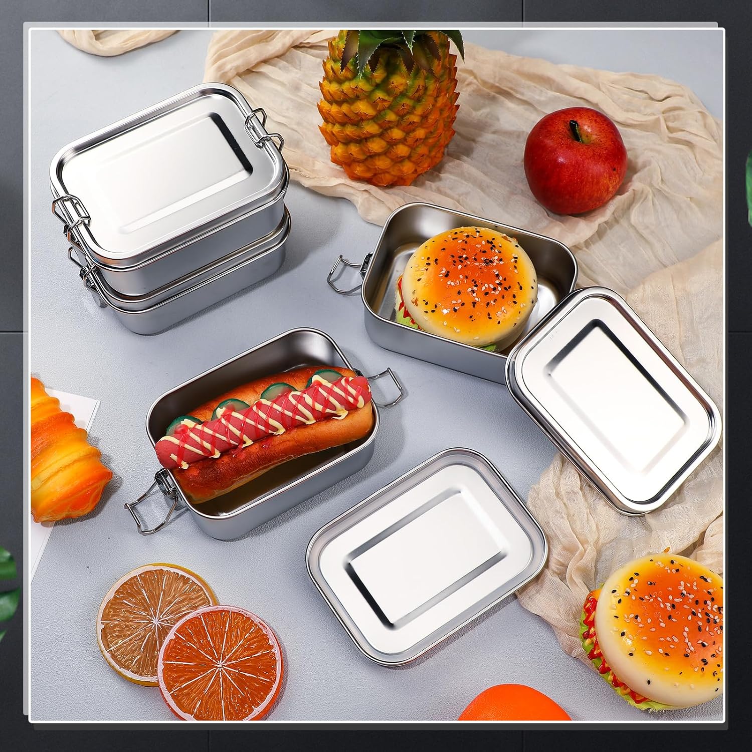 Contenitori per Alimenti in Ac - Meal Prep Lunch Boxes recensione e prezzo