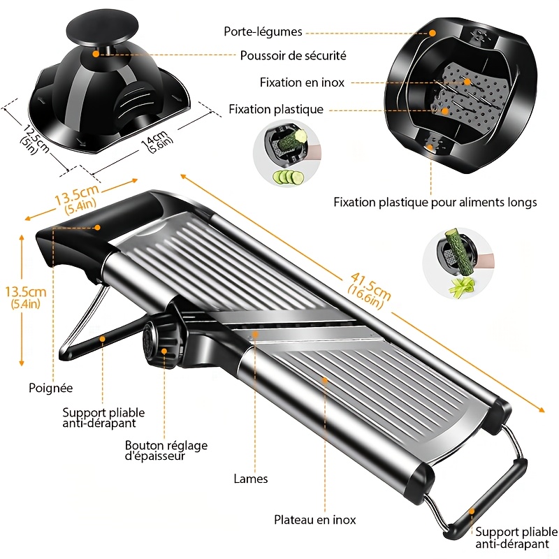 Affettatrice per mandolina in  - Mandoline Slicer Guard recensione e prezzo