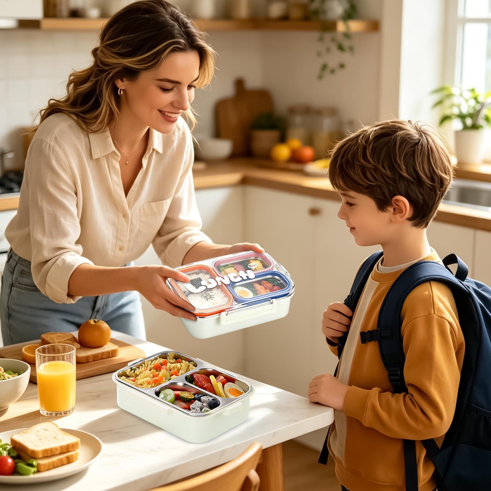 Contenitore per Pranzo in Acci - Meal Prep Lunch Boxes recensione e prezzo