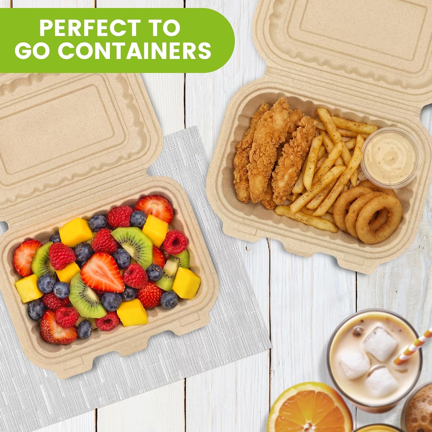 Confezione da 50 Contenitori C - Meal Prep With Rice recensione e prezzo