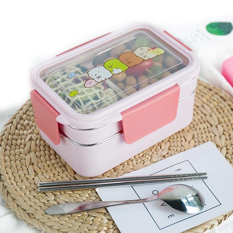 Con modello casuale Cartoon Lu - Meal Prep Lunch Boxes recensione e prezzo