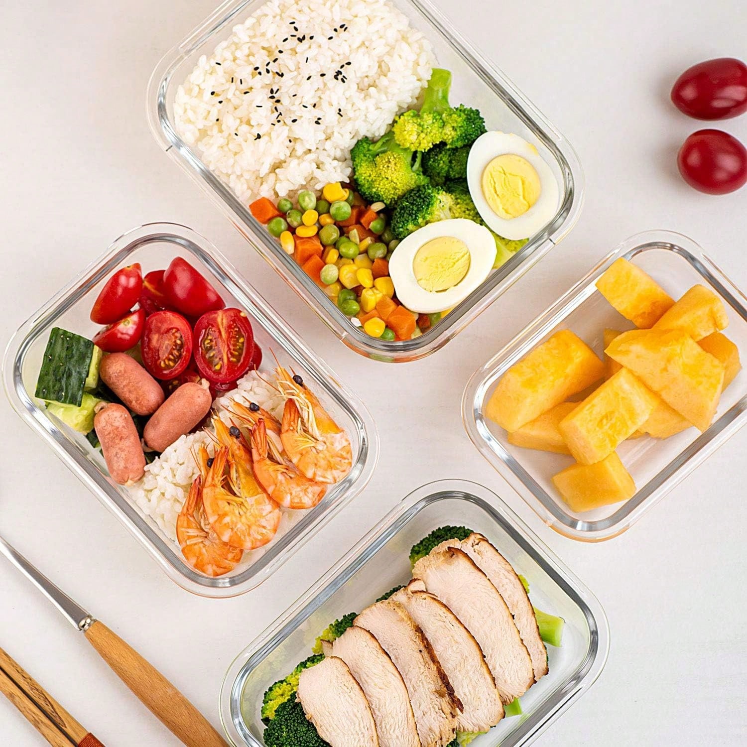 Confezione da 10 contenitori i - Meal Prep Lunch Boxes recensione e prezzo