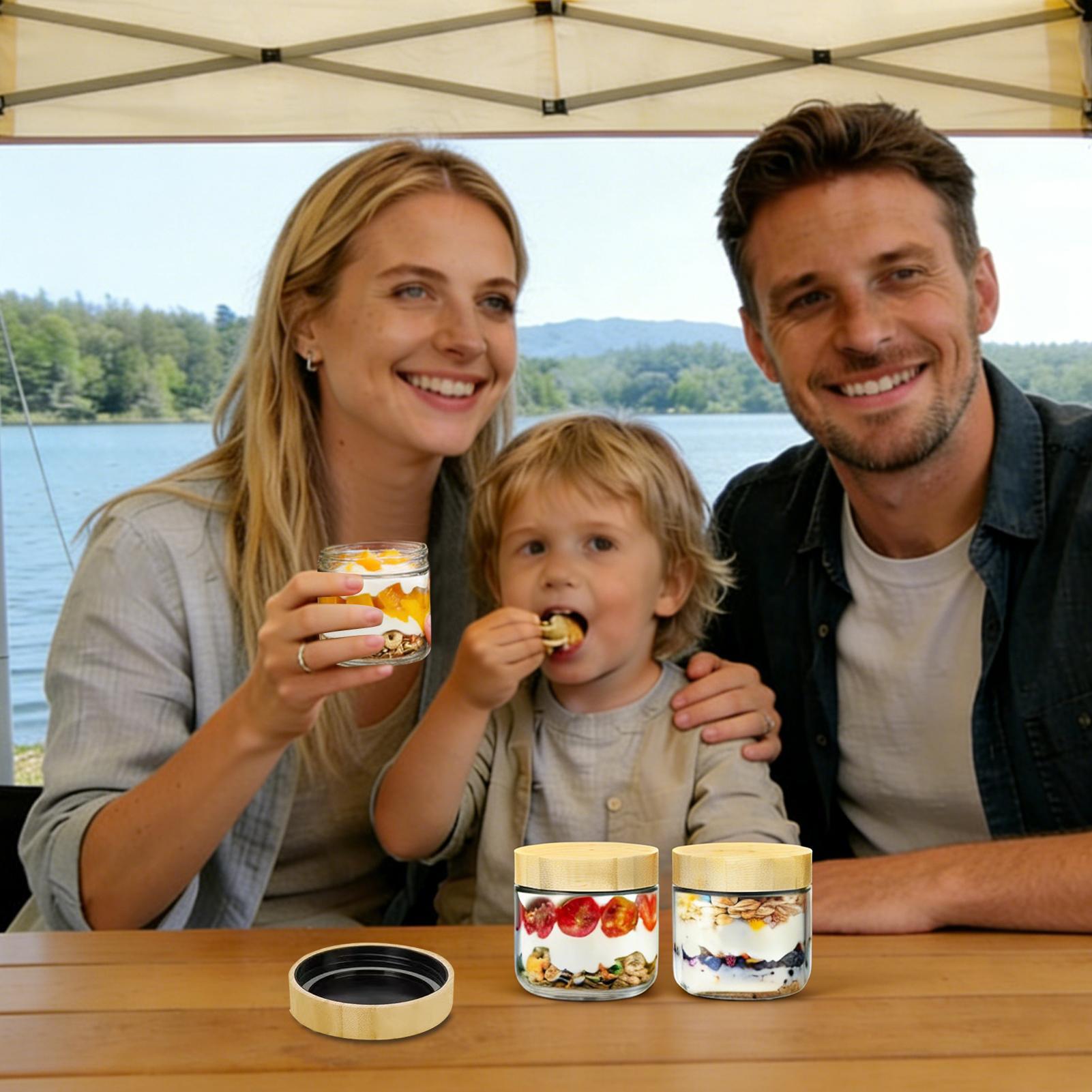 Barattoli in vetro a bocca lar - Meal Prep Yogurt Containers recensione e prezzo