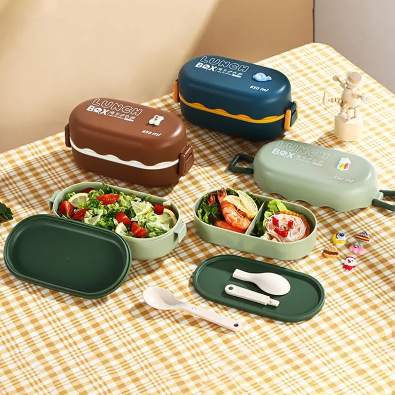 Lunch Box da 850ML scomparto i - Meal Prep Lunch Boxes recensione e prezzo