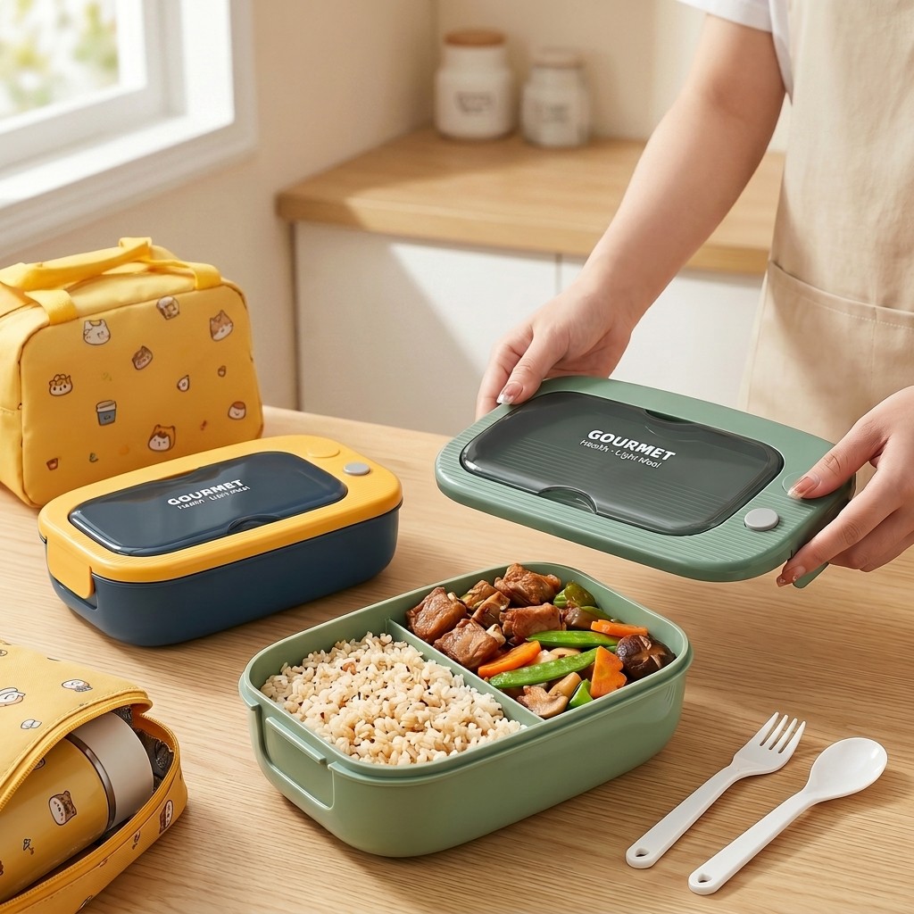 Contenitore per Pranzo in Plas - Meal Prep Lunch Boxes recensione e prezzo