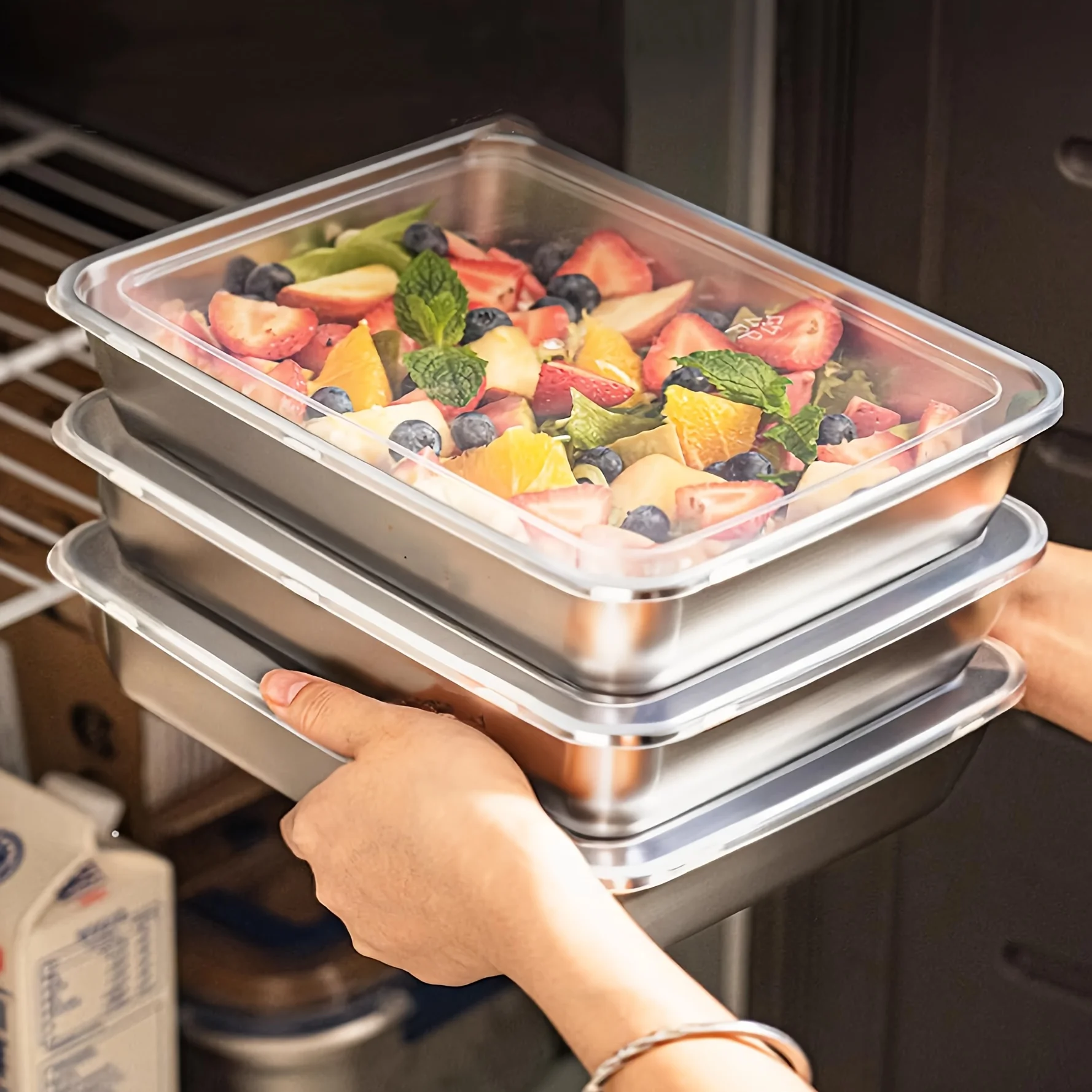 Set di 3 Contenitori per Alime - Meal Prep Lunch Boxes recensione e prezzo