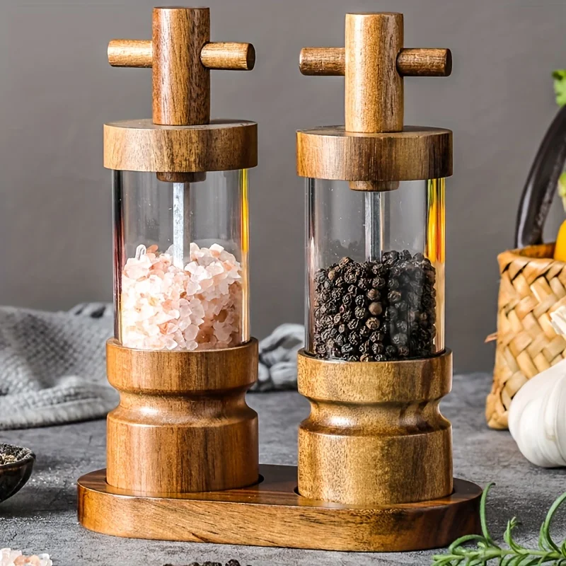 Macinapepe manuale in legno di - Herb Keeper Bottle recensione e prezzo
