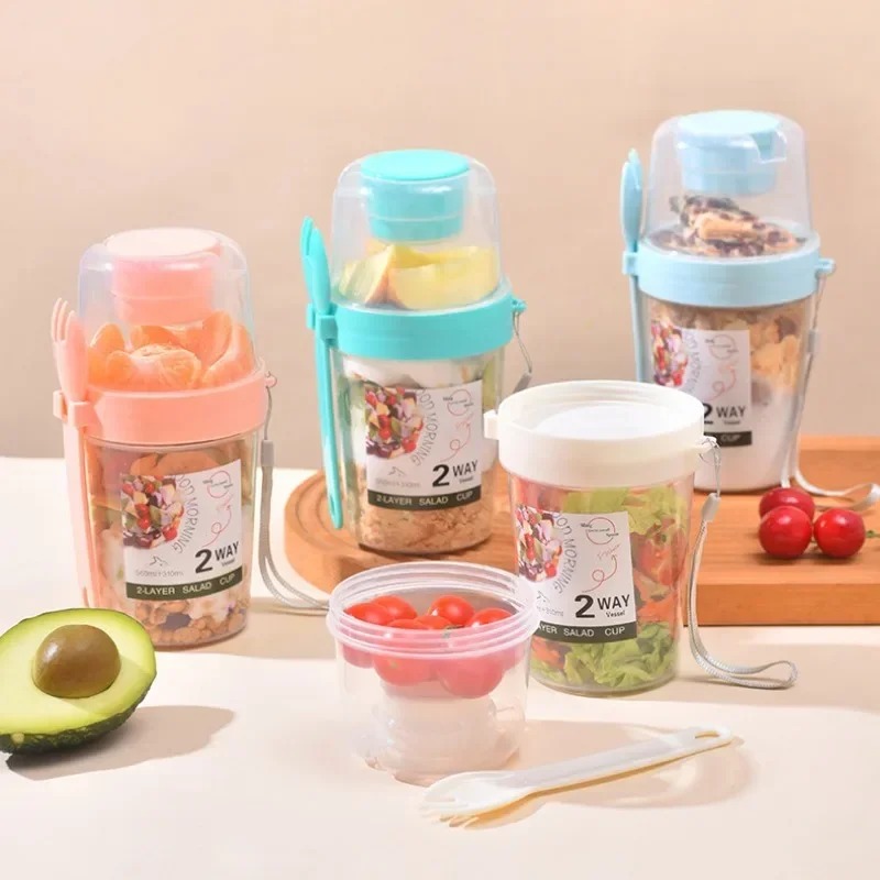Tazza per insalata portatile T - Meal Prep Yogurt Containers recensione e prezzo