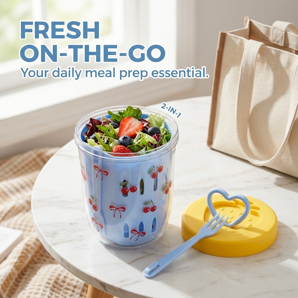 Contenitore per Insalata in Pl - Meal Prep Yogurt Containers recensione e prezzo