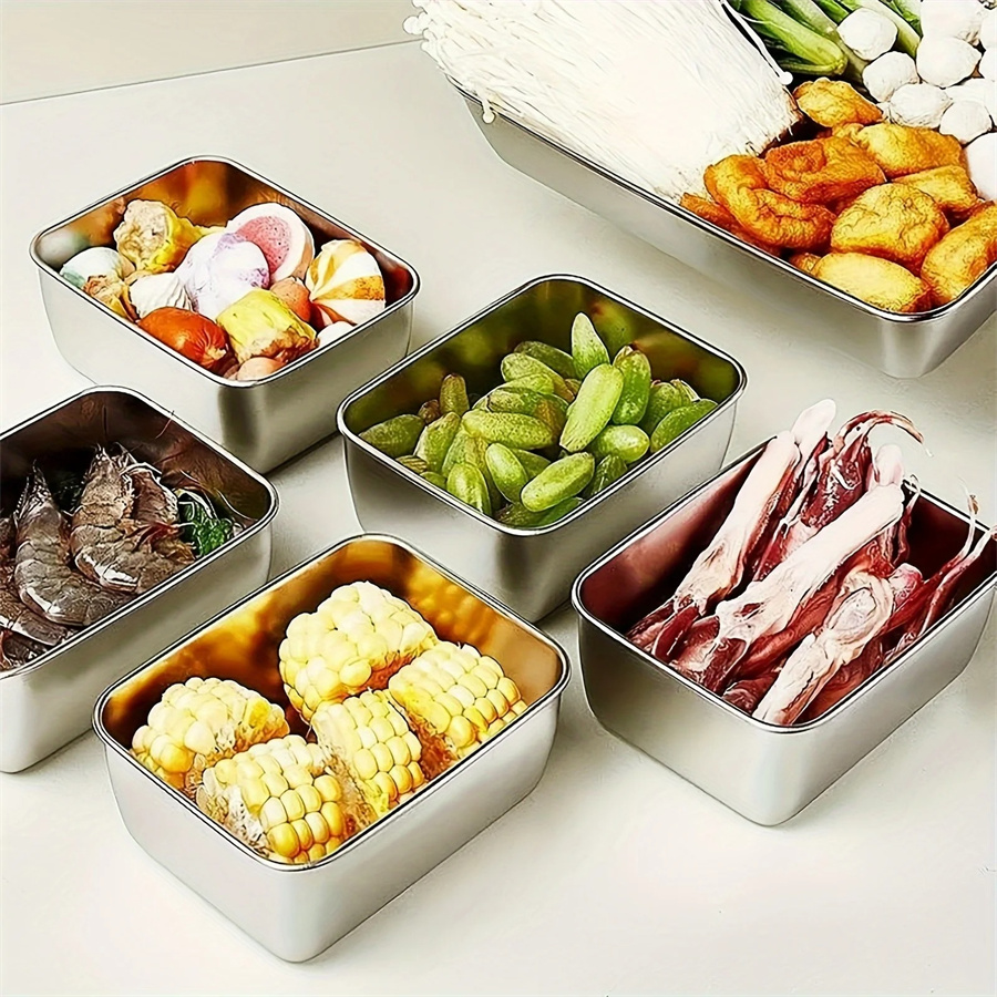 1/3/5 pezzi scatola di conserv - Meal Prep Lunch Boxes recensione e prezzo