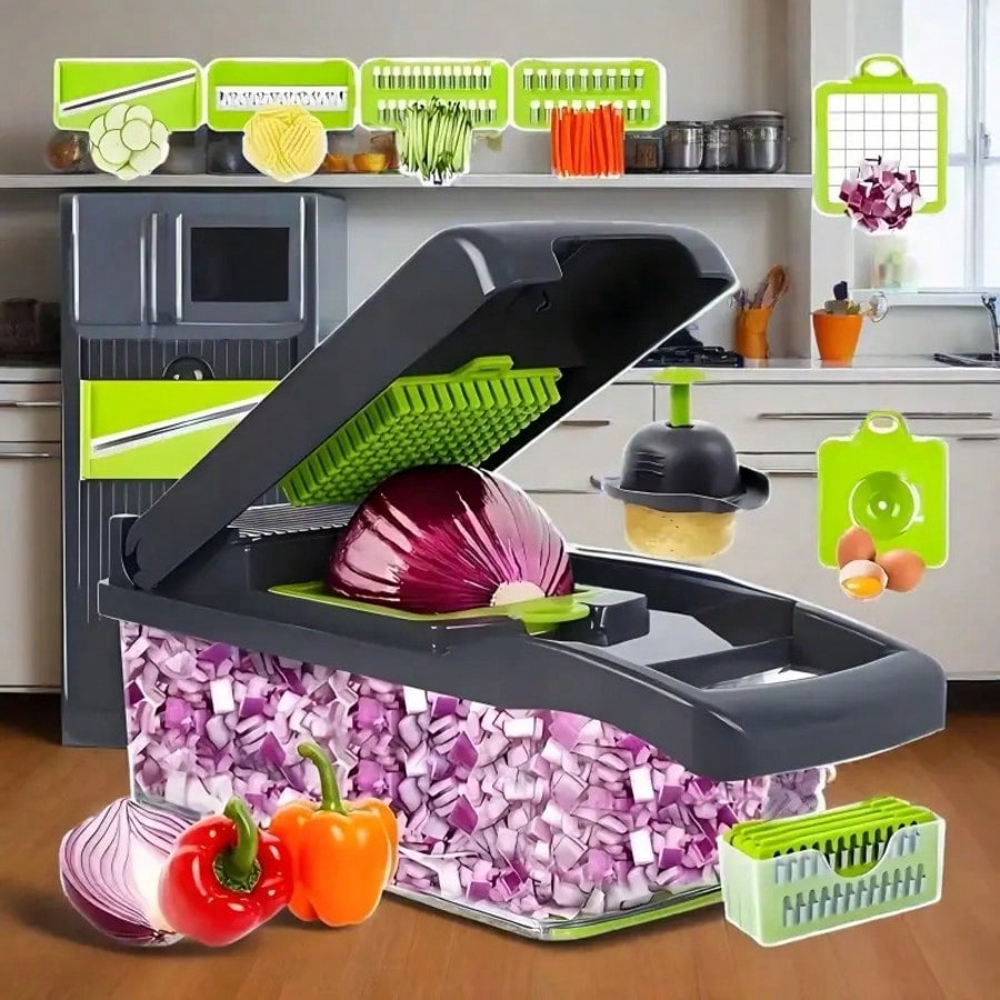 Tritatutto Multifunzione 15-in - Mandoline Slicer Guard recensione e prezzo
